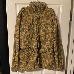 William Rast Camouflage Field Jacket
